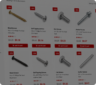 Catálogo de productos con precios y descuentos