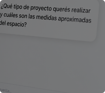 Asistente de proyecto con preguntas guiadas