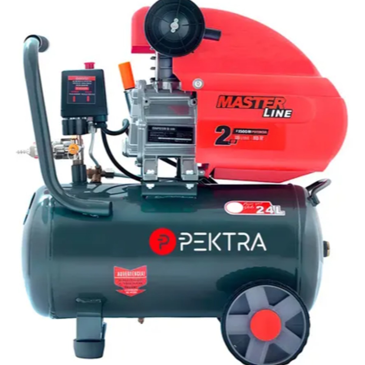 Compresor de Aire Pektra 100 Litros 2HP